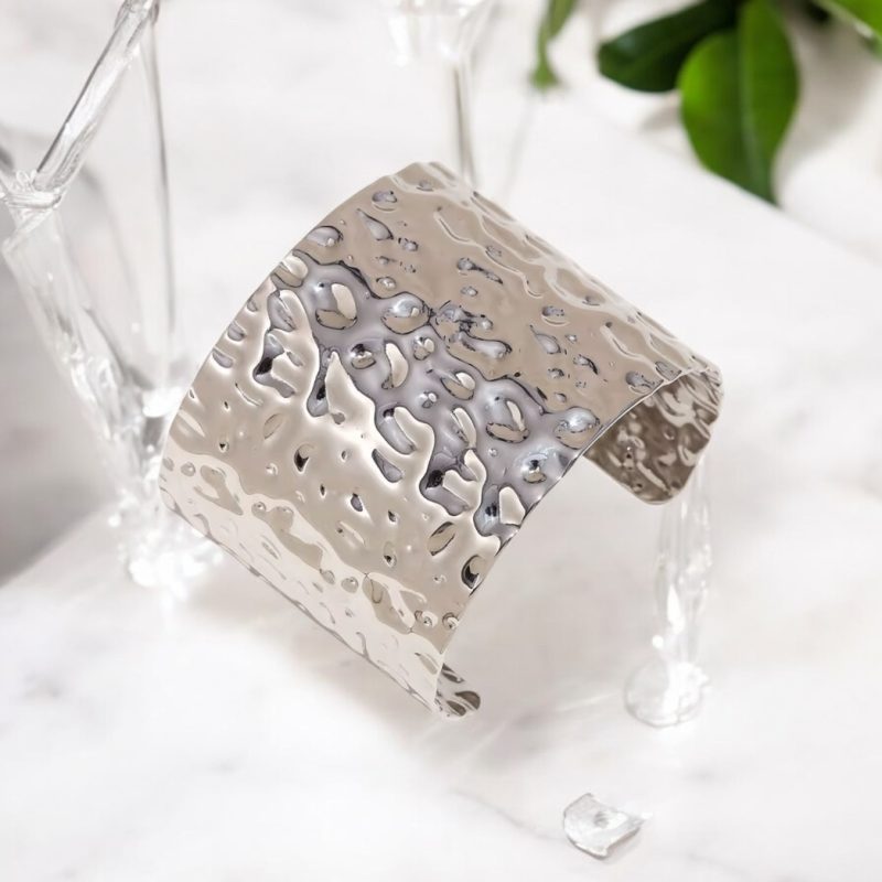 Bracciale semirigido donna (Acciaio Inossidabile, Silver)