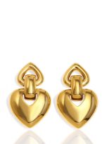 Orecchini cuore bold