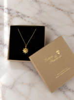 Collana Sole con Scatola_Bottega della Principessa