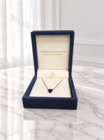 Punto Luce Cuore Blu-Bottega della Principessa con scatola